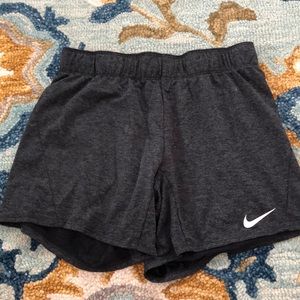 Dark Grey Nike DriFit shorts